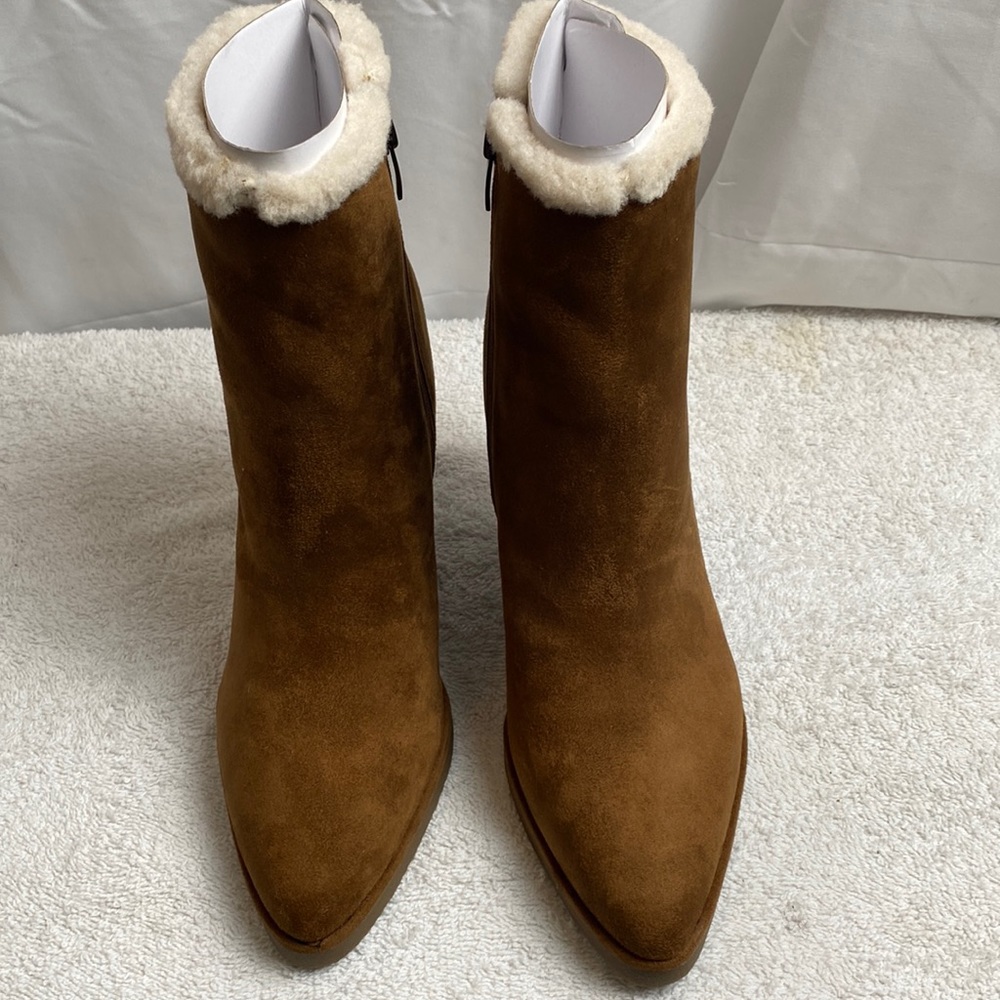 Mid shaft, wedged heels, Nine West boots, size 11